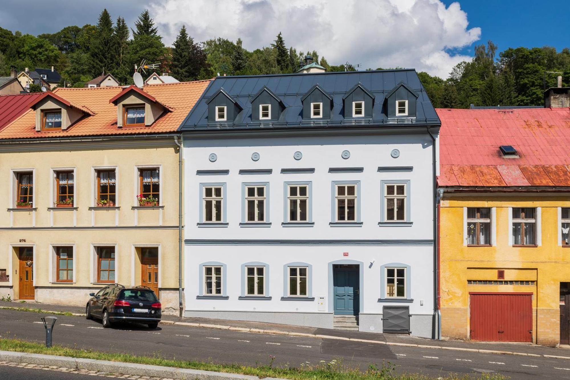 Apartmany Stribrna Liska Jáchymov Dış mekan fotoğraf